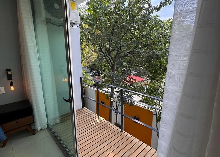 公寓 Escapate A Un Duplex Exclusivo Con Vino Y Terraza 墨西哥城