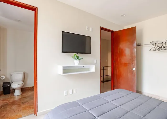 Escapate A Un Duplex Exclusivo Con Vino Y Terraza Apartment Mexico City