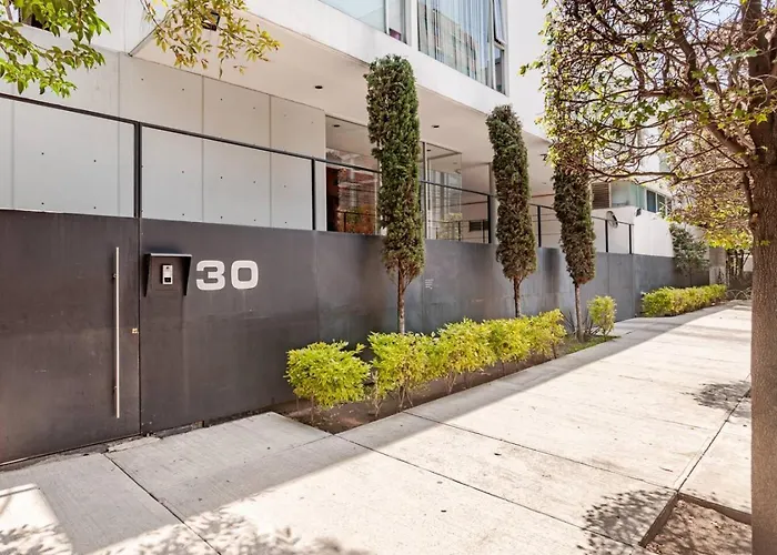 Escapate A Un Duplex Exclusivo Con Vino Y Terraza Apartment Mexico City